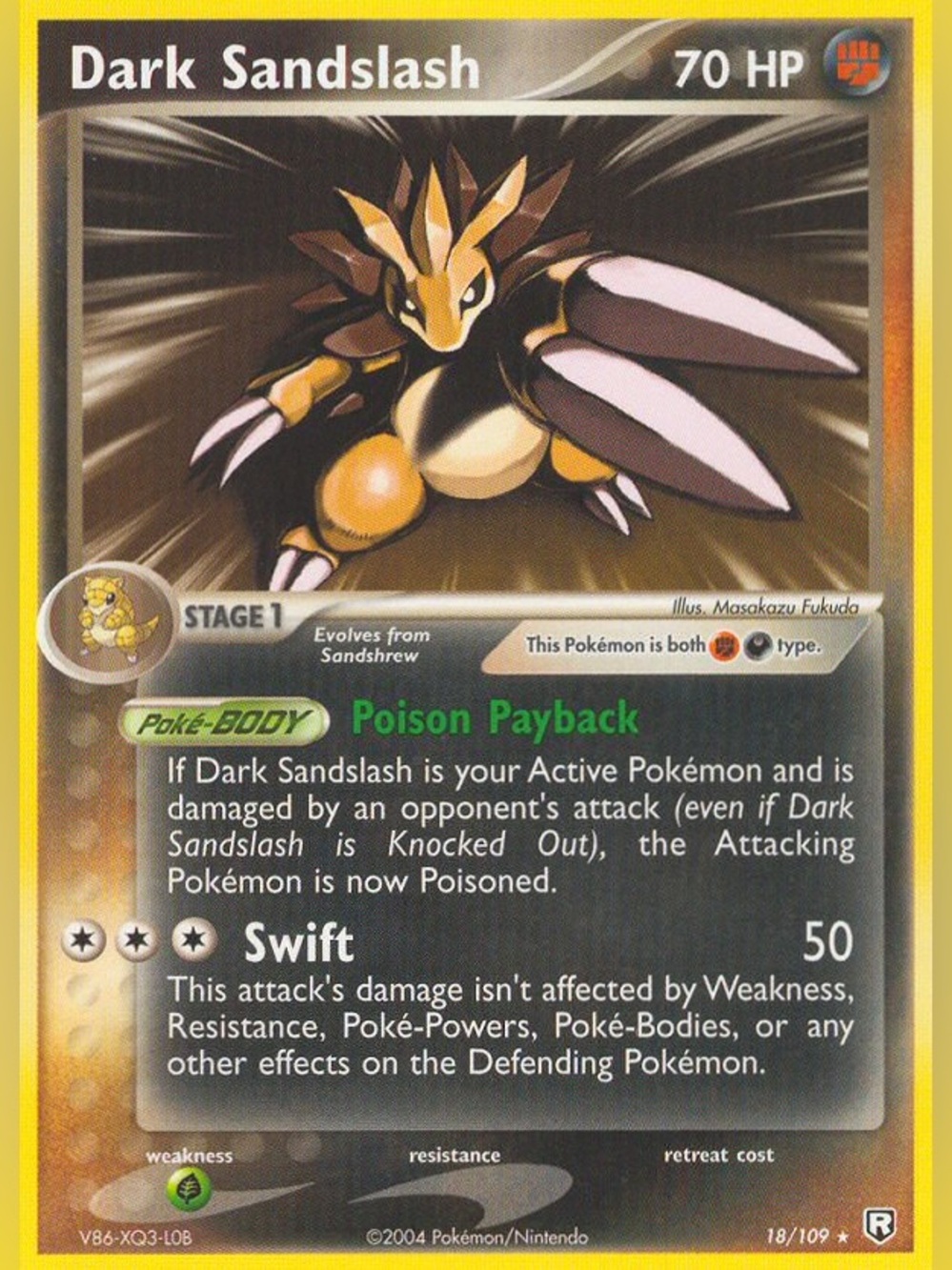 Dark Sandslash 18/109